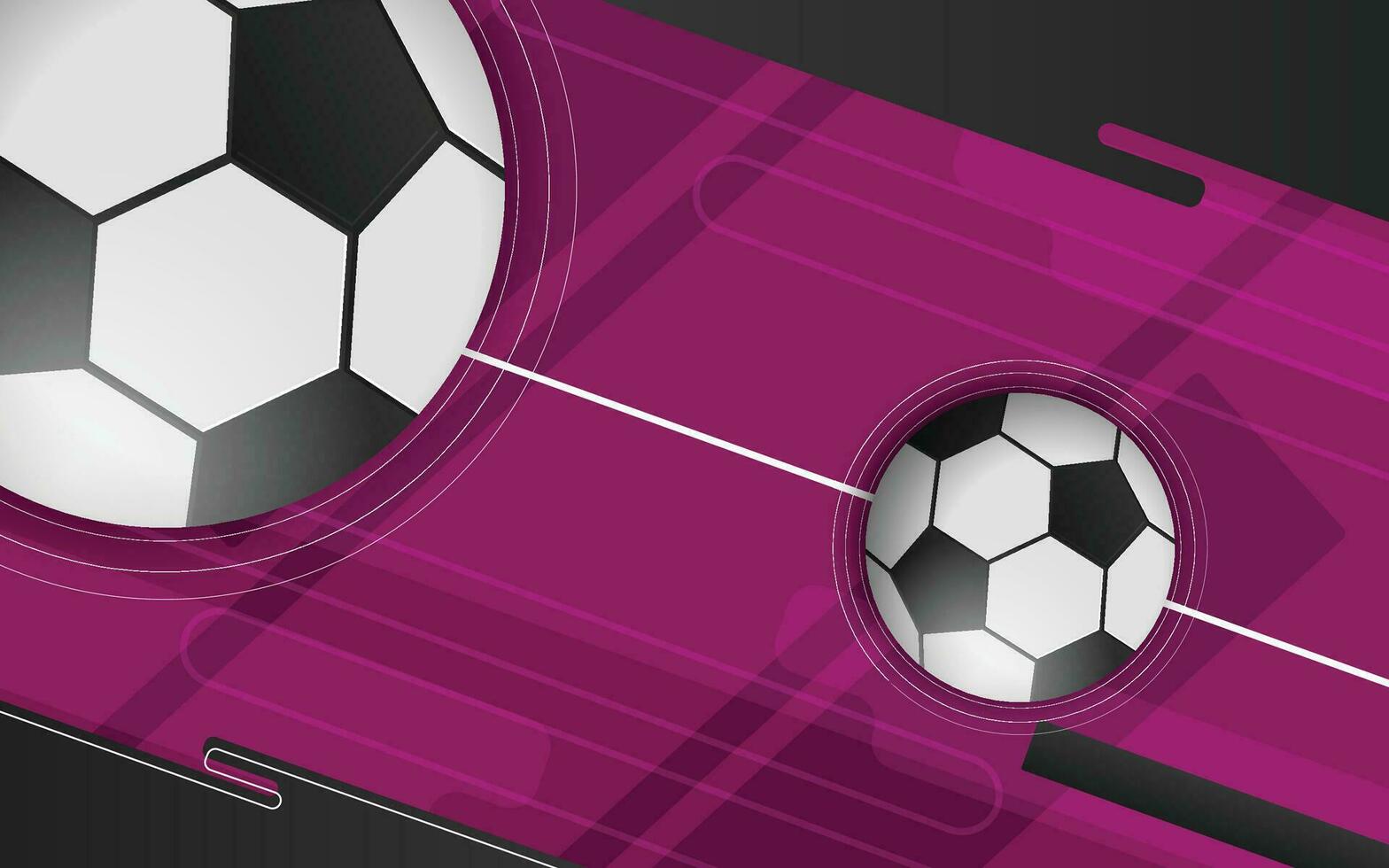 Football or soccer abstract background, vector
