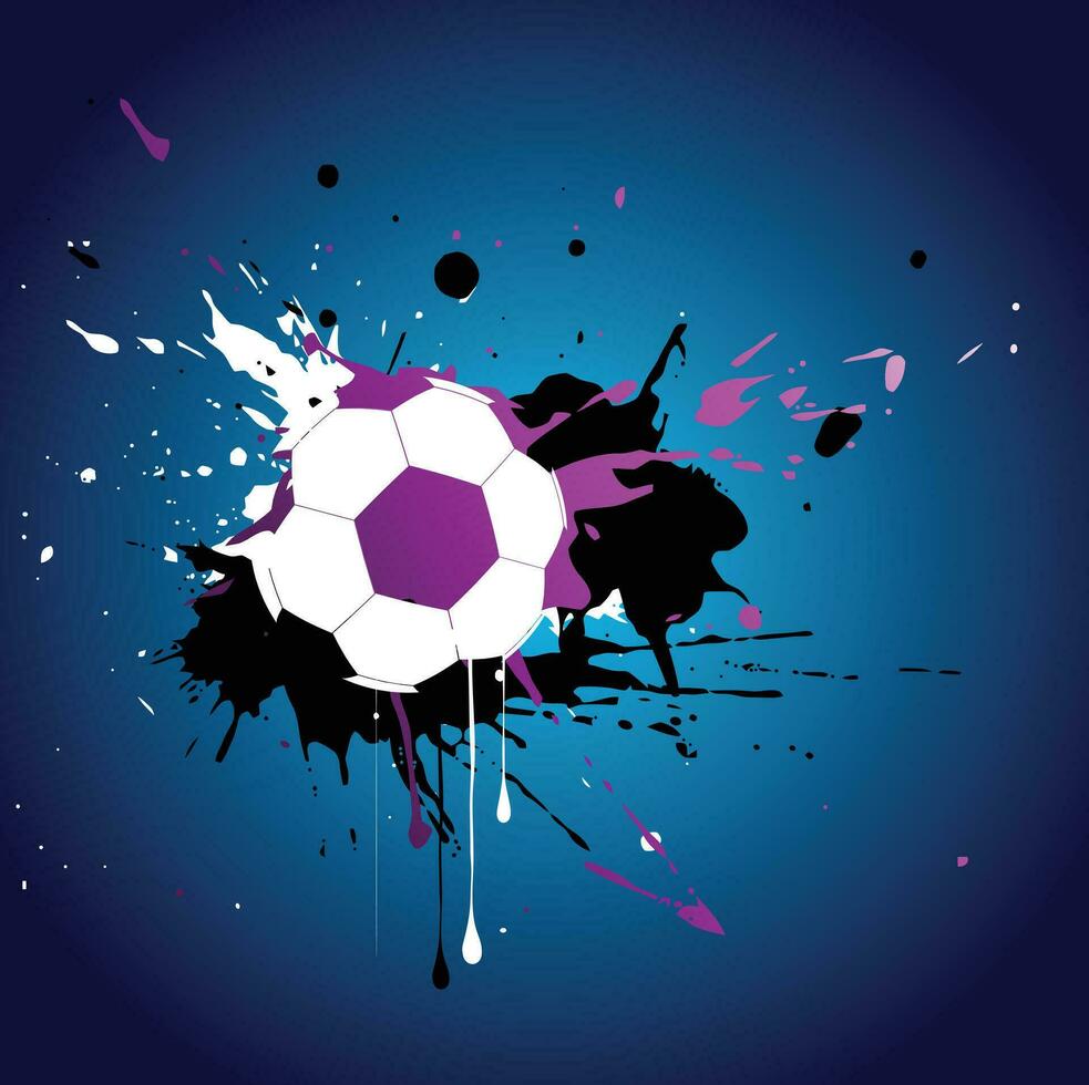 Football or soccer abstract background, vector