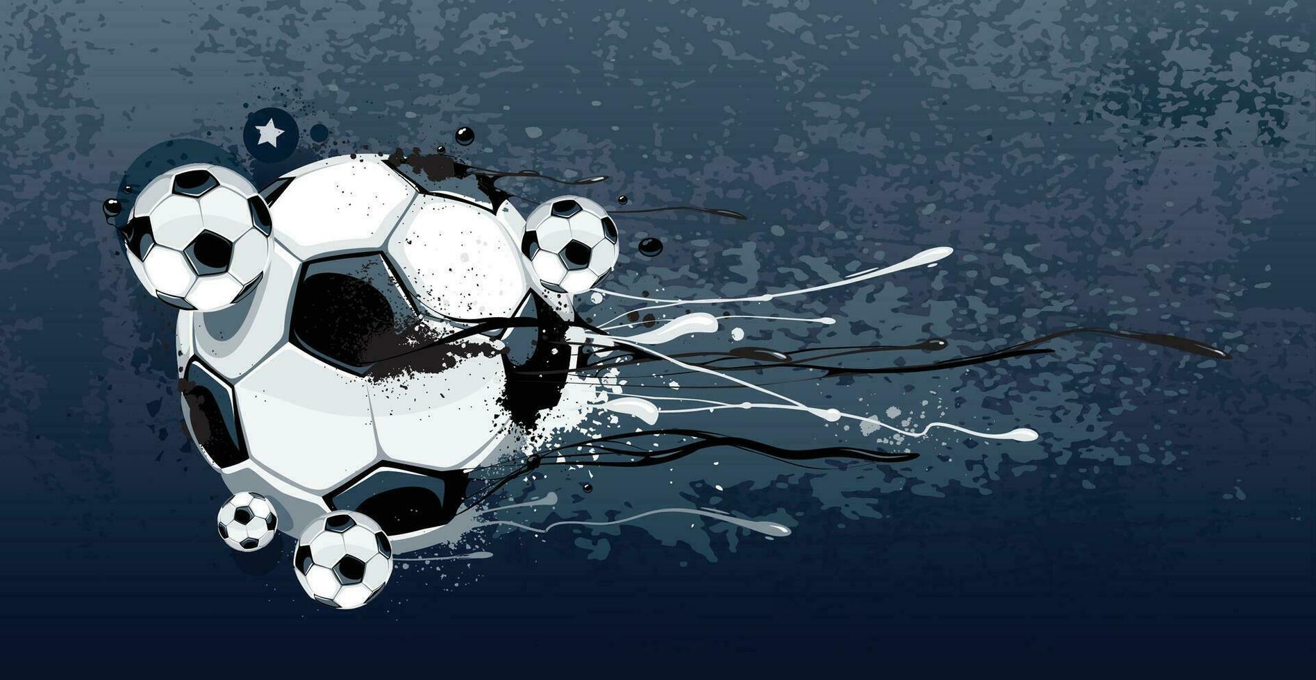 Football or soccer abstract background, vector