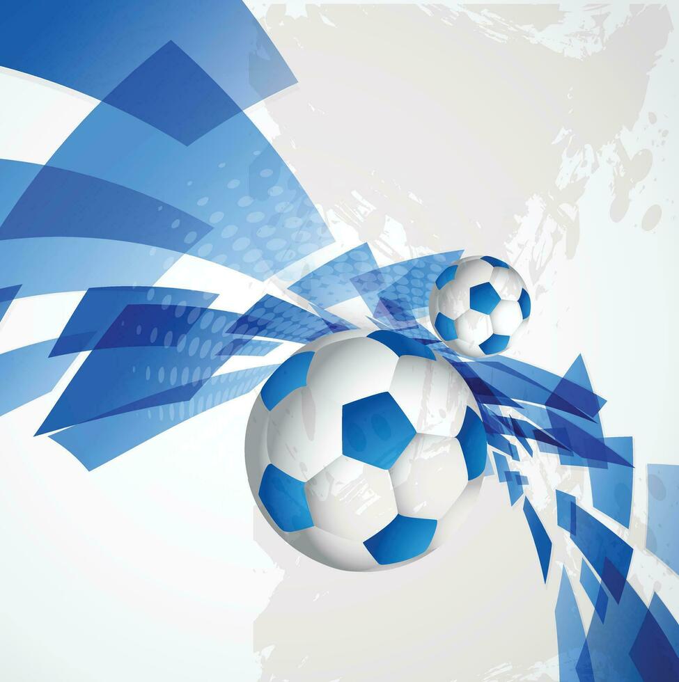 Football or soccer abstract background, vector