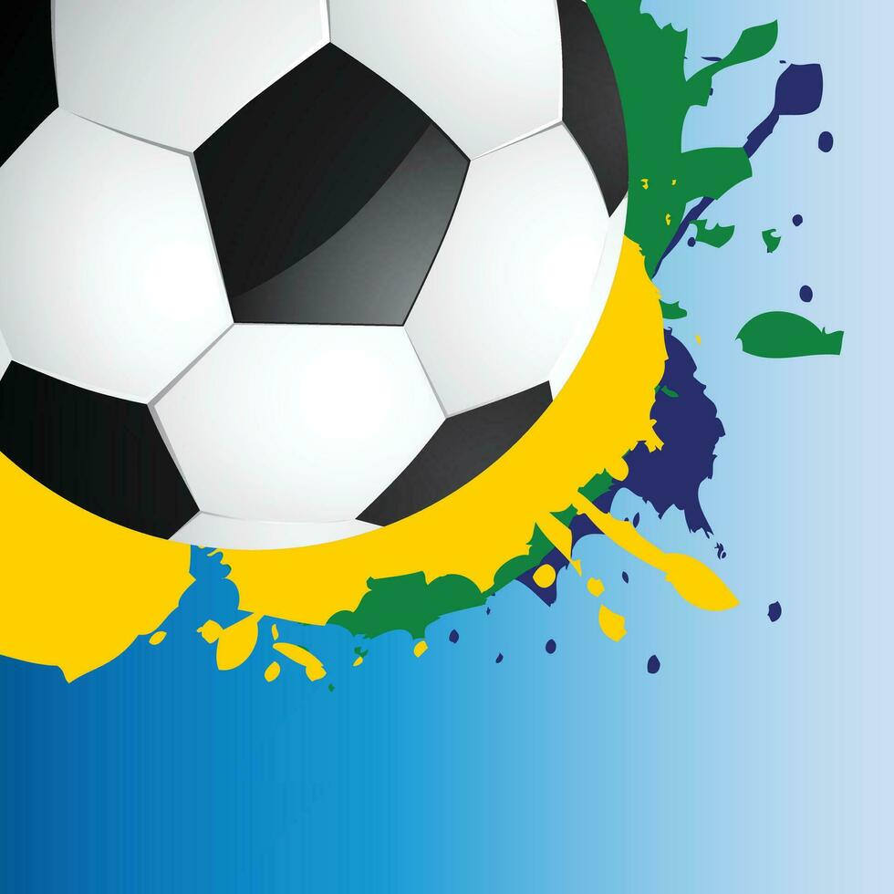 Football or soccer abstract background, vector