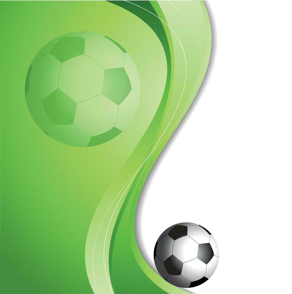 Football or soccer abstract background, vector