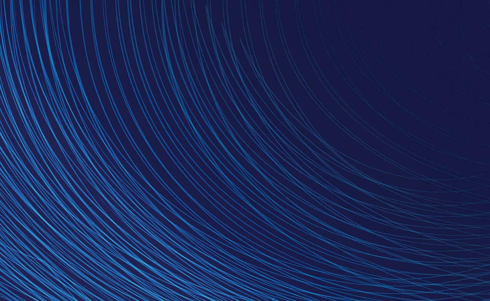 Smooth stylish blue wave background. vector