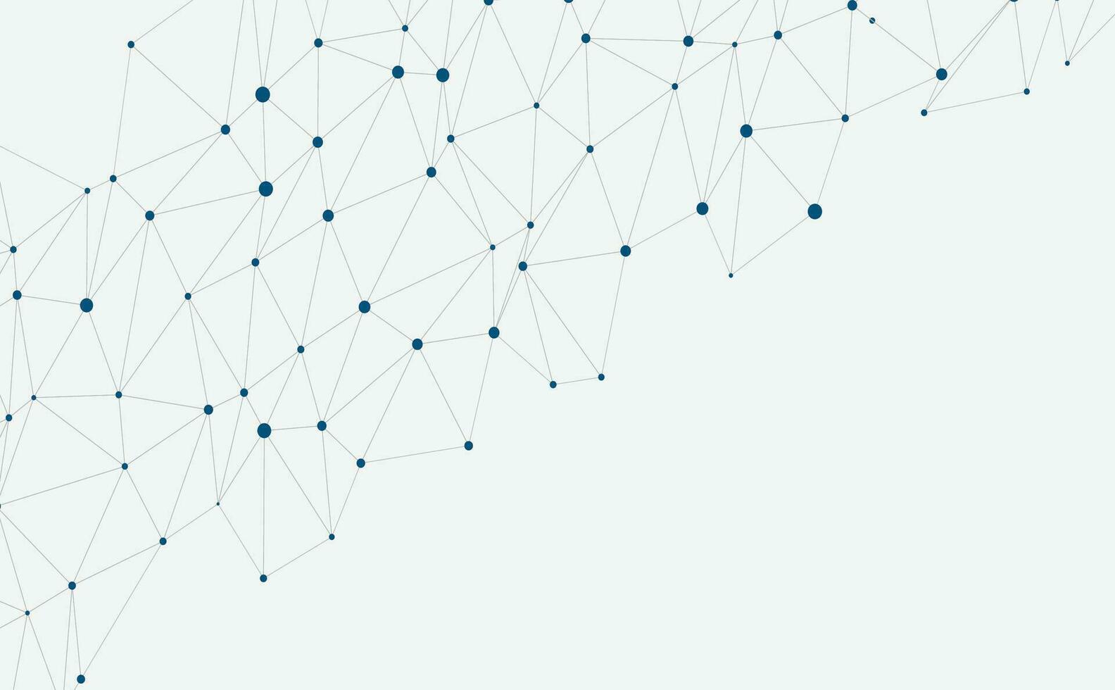 panorámico resumen punto y triángulo conexión fondo., el mundo es conectar y menor concepto, digital futurista tierra minimalismo antecedentes vector