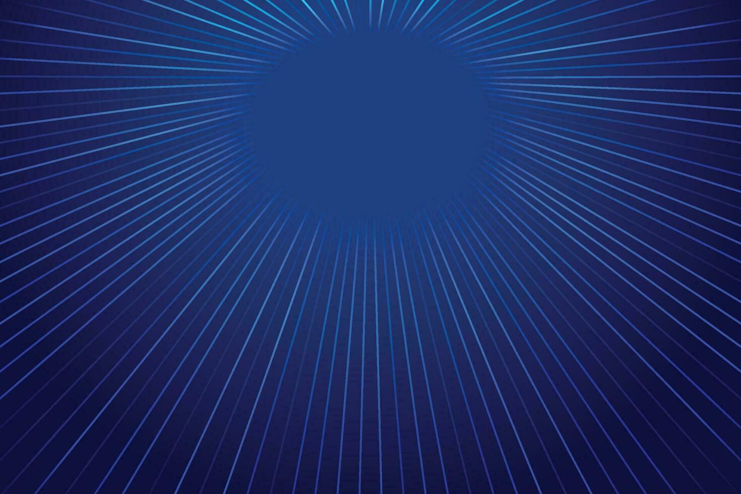Abstract blue comic zoom background vector illustration