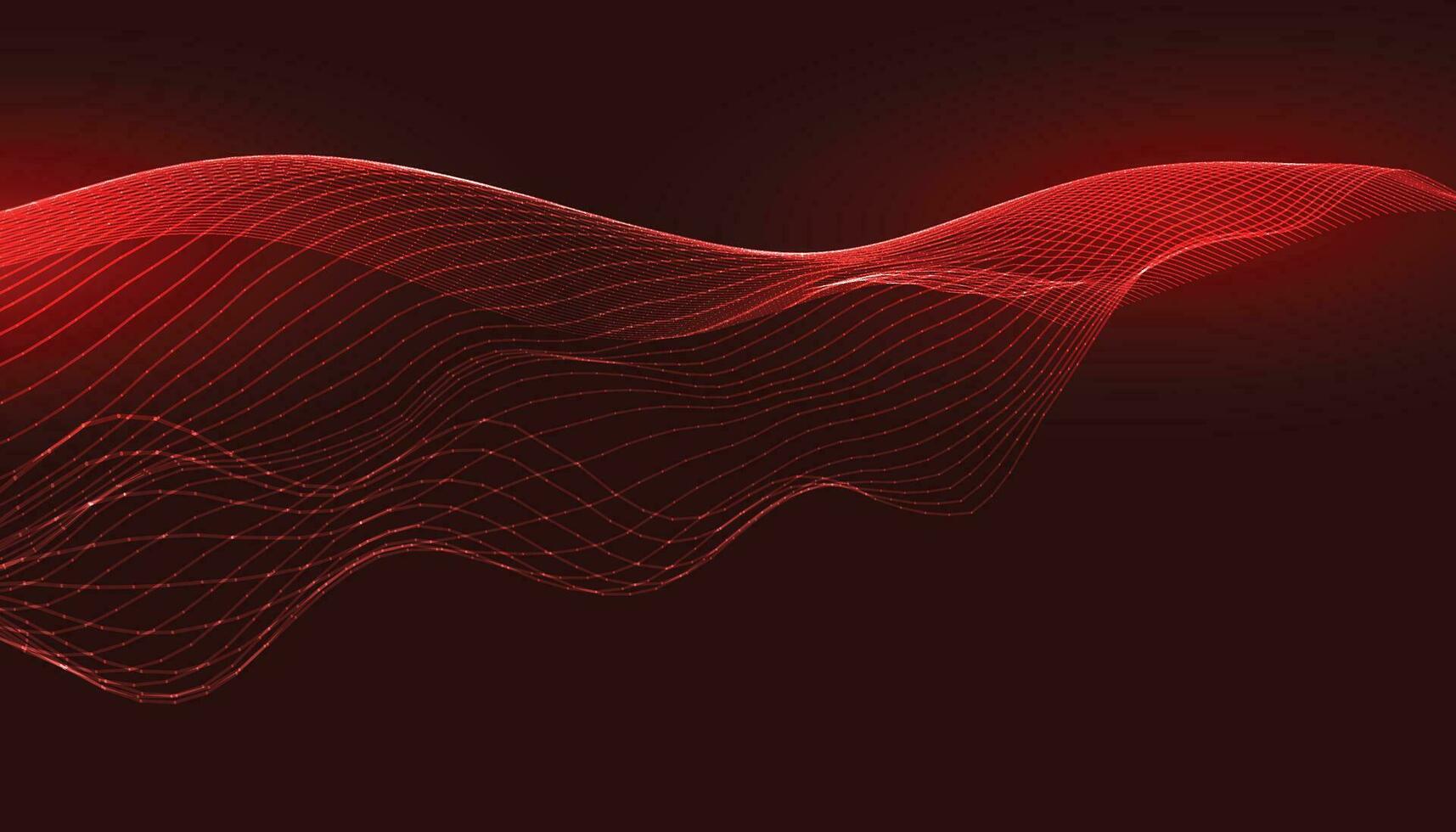 Warm hot soft background backdrop with curved lines stripes gradient vector image or wavy wiggle heat flow grid strokes red yellow pink wiggle energy graphic pattern, tech technology dynamic sun frame