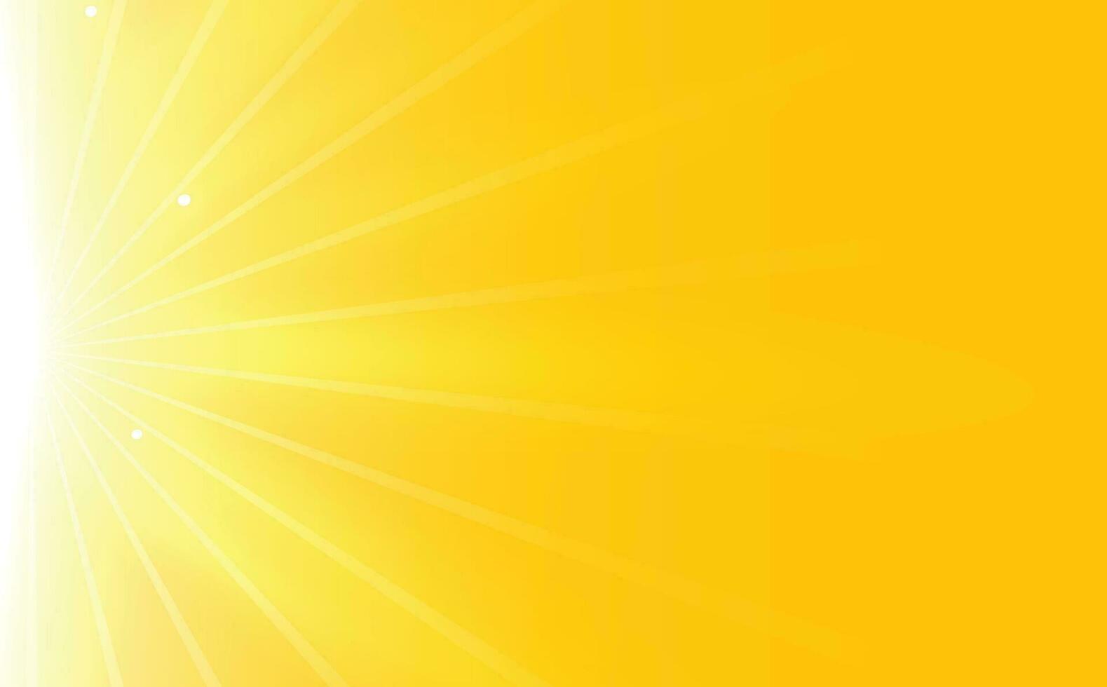 summer orange background with light Rays vector