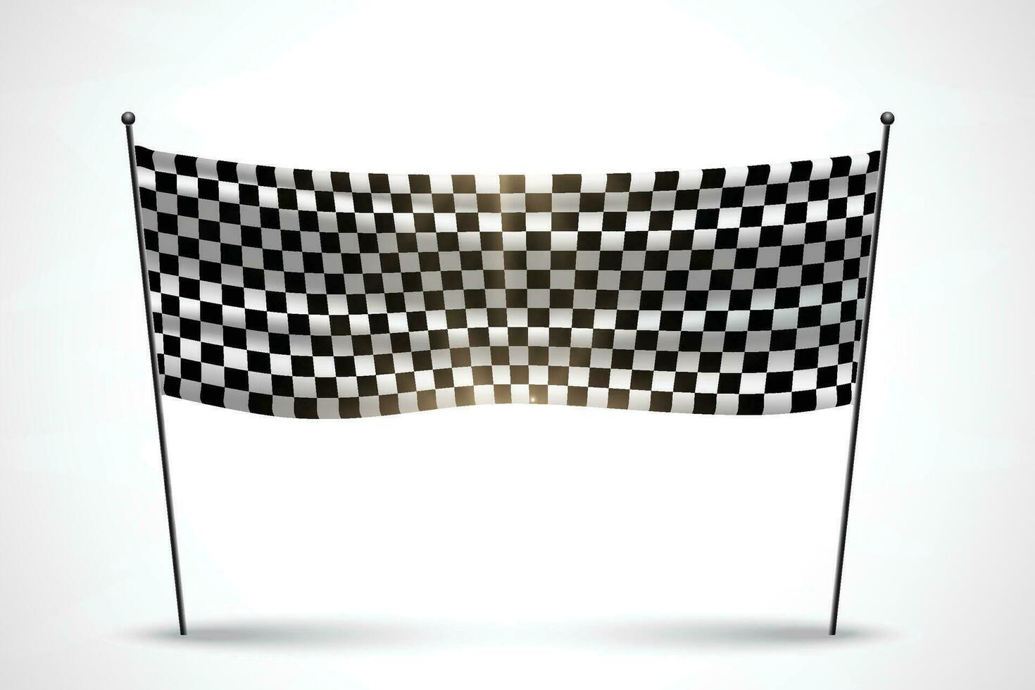 Optical illusion wave. Chess waves board. Abstract 3d black and white illusions. Horizontal lines stripes pattern or background with wavy distortion effect. Vector illustration.