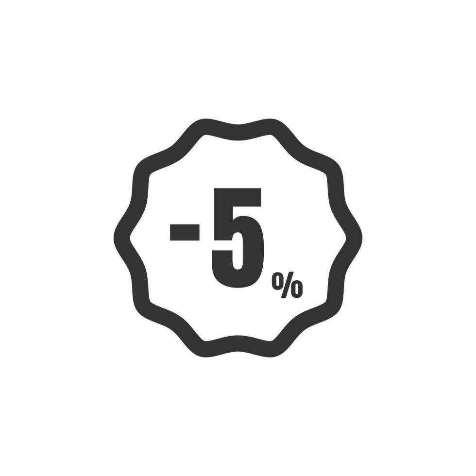 Sale discount icon. Special offer price signs vector