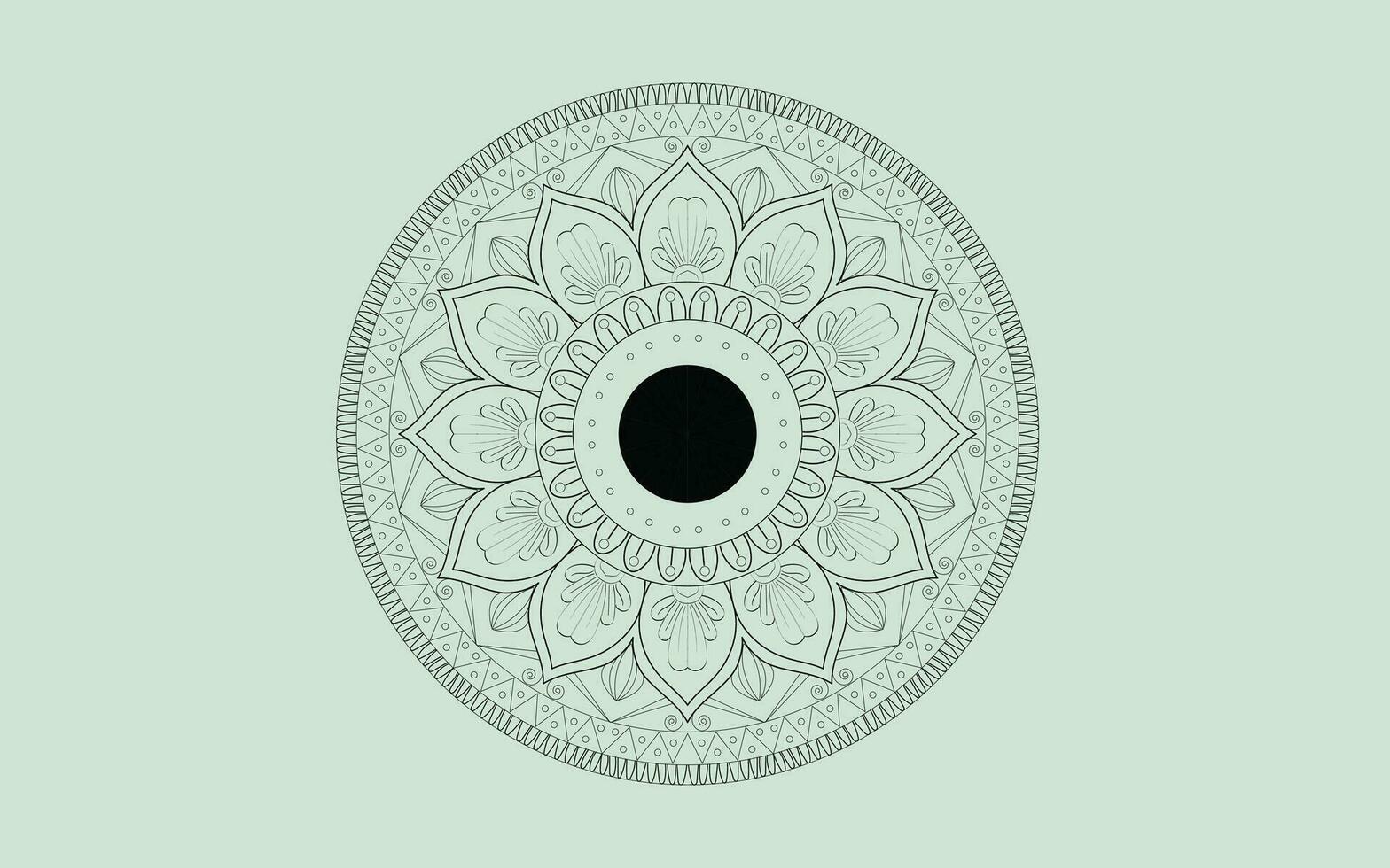 Luxury Mandala for background print template vector