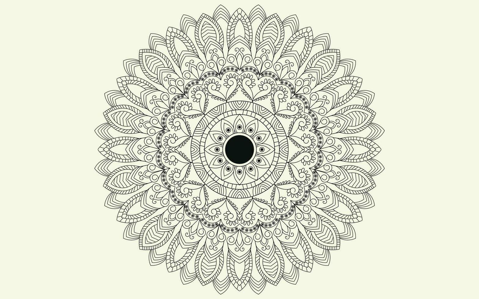 Printed Mandala design for Commertial Business used tamplate vector