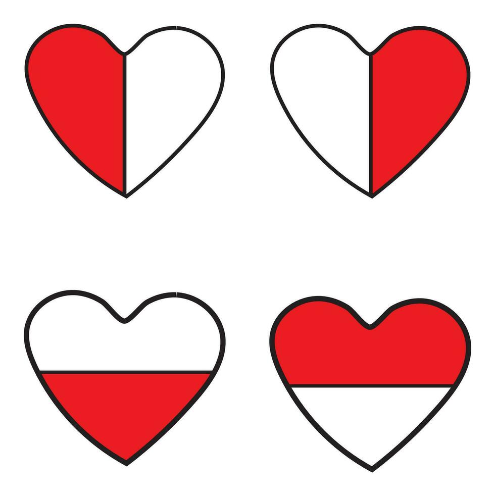 corazón íconos colocar, mano dibujado íconos y ilustraciones para san valentin y Boda vector