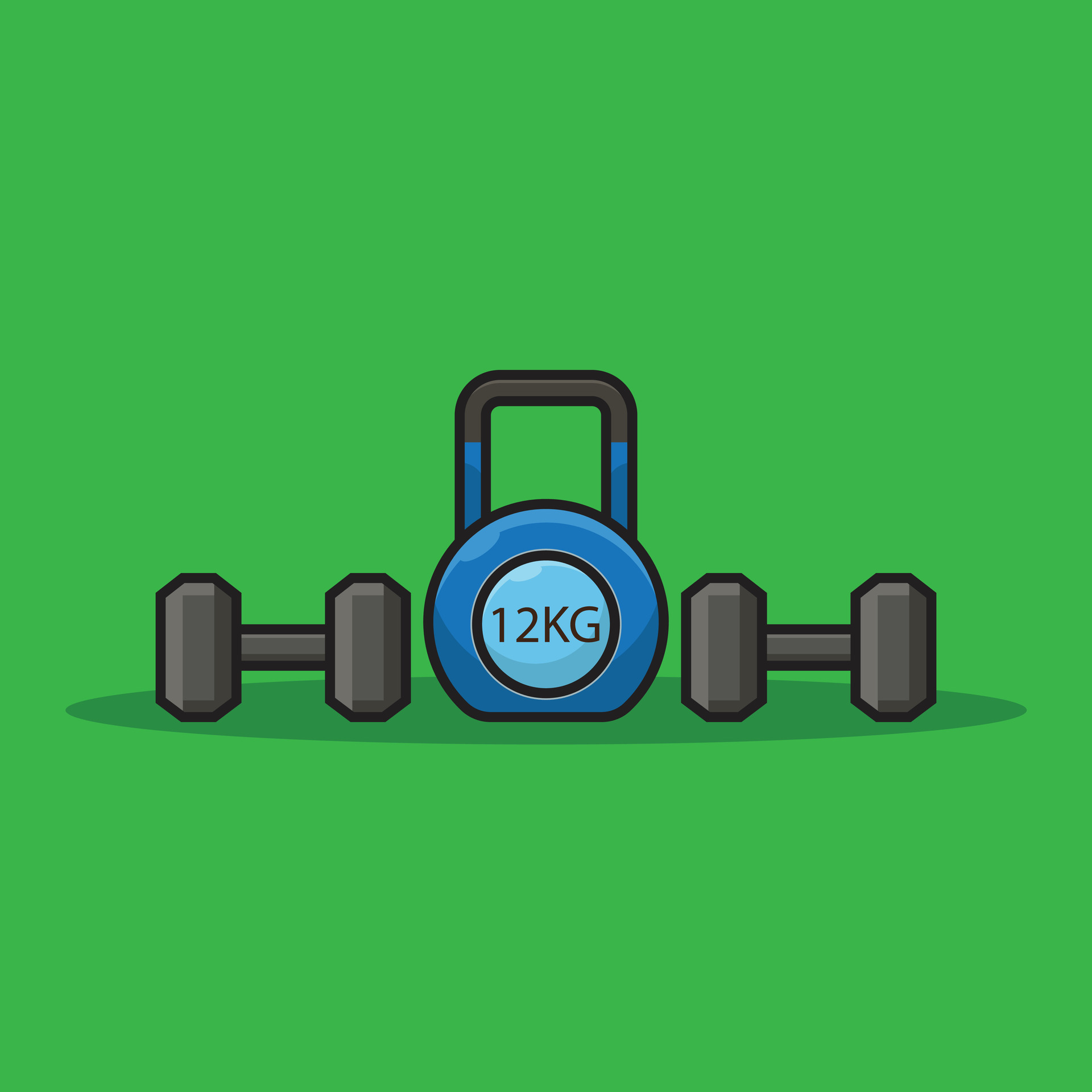 Workout equipment isolated, gym accessories, Workout stuff, Cartoon vector  illustration of fitness equipment, Flat vector illustration isolated  25874176 Vector Art at Vecteezy