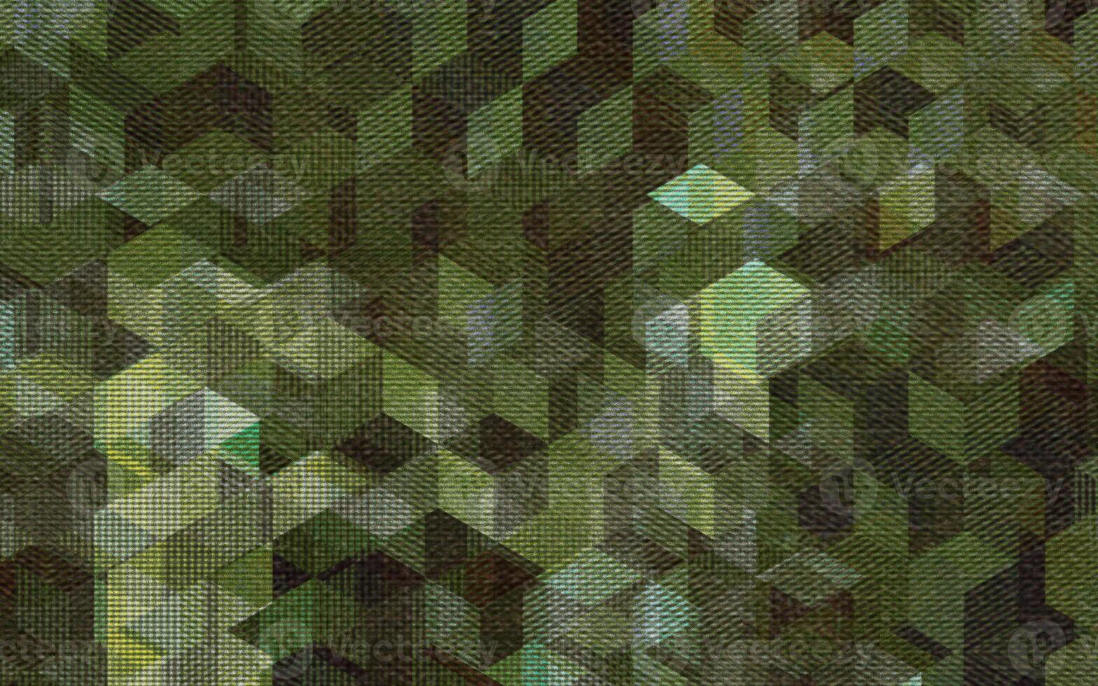 Exclusive abstract retro and vintage background. Colorful old square or cube patterns. Classical grunge canvas background design. Textured paper background. For business and advertise template design. photo