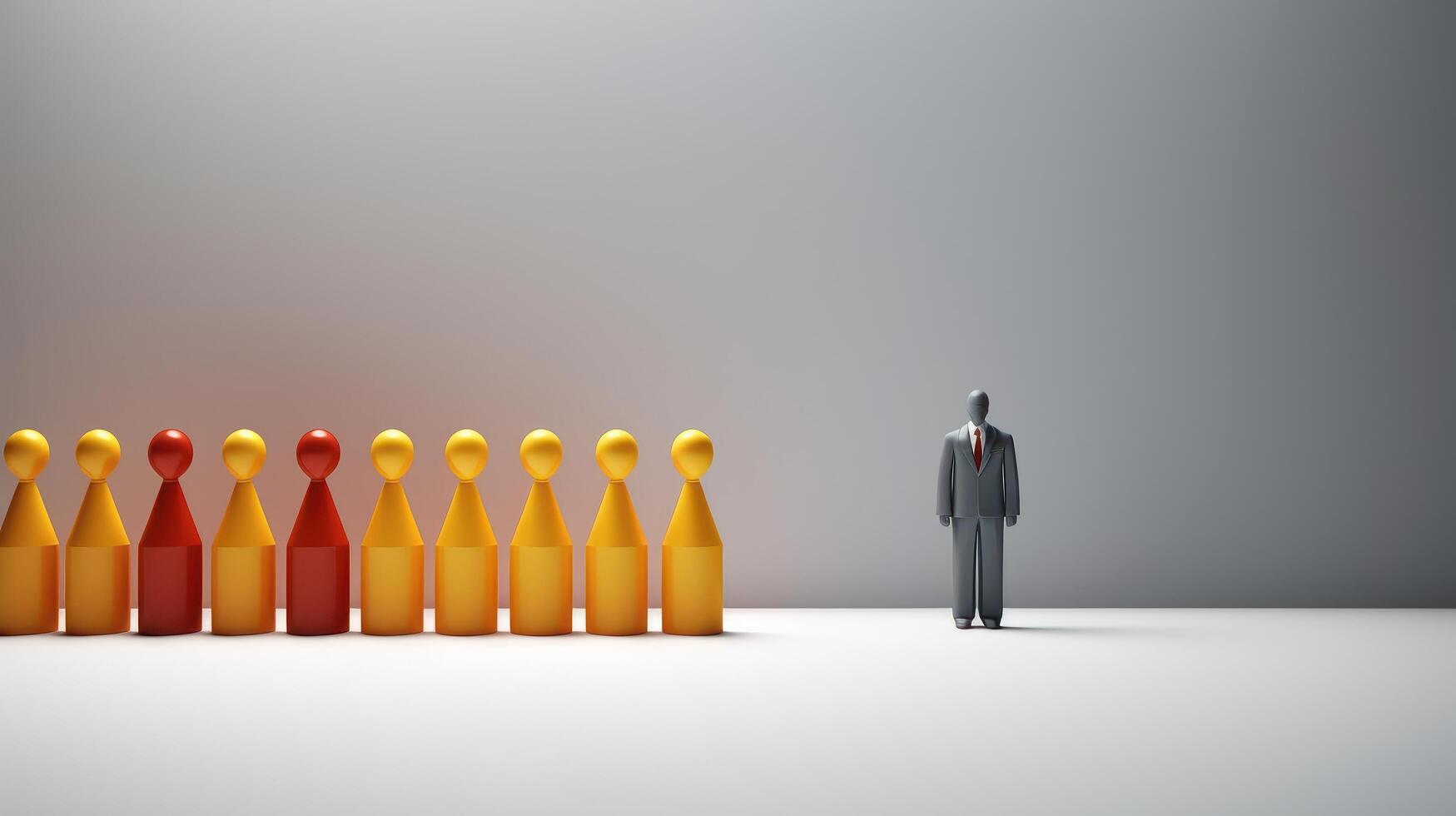 Business Leadership Concept, Teamwork Together Collaboration, Human Resources Management. photo