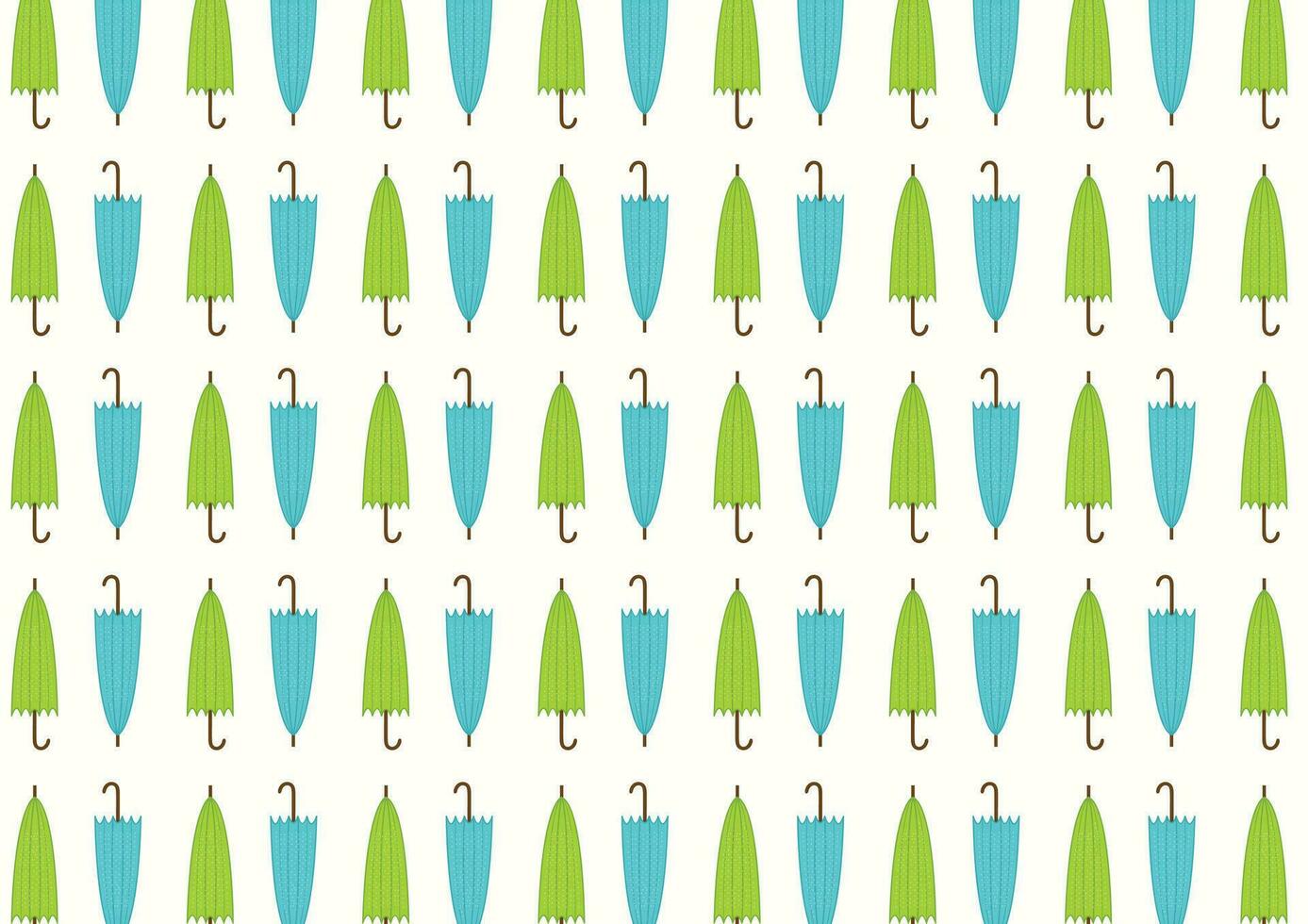 Vector background design. Free vector colorful umbrella background design