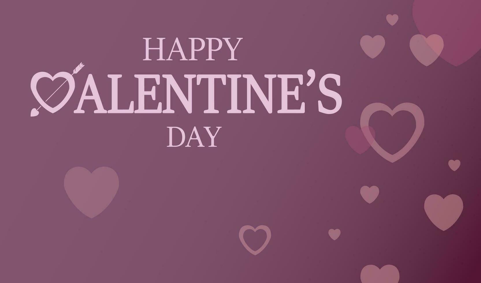 Postcard with valentines and congratulations on Valentine's Day. Vector. vector