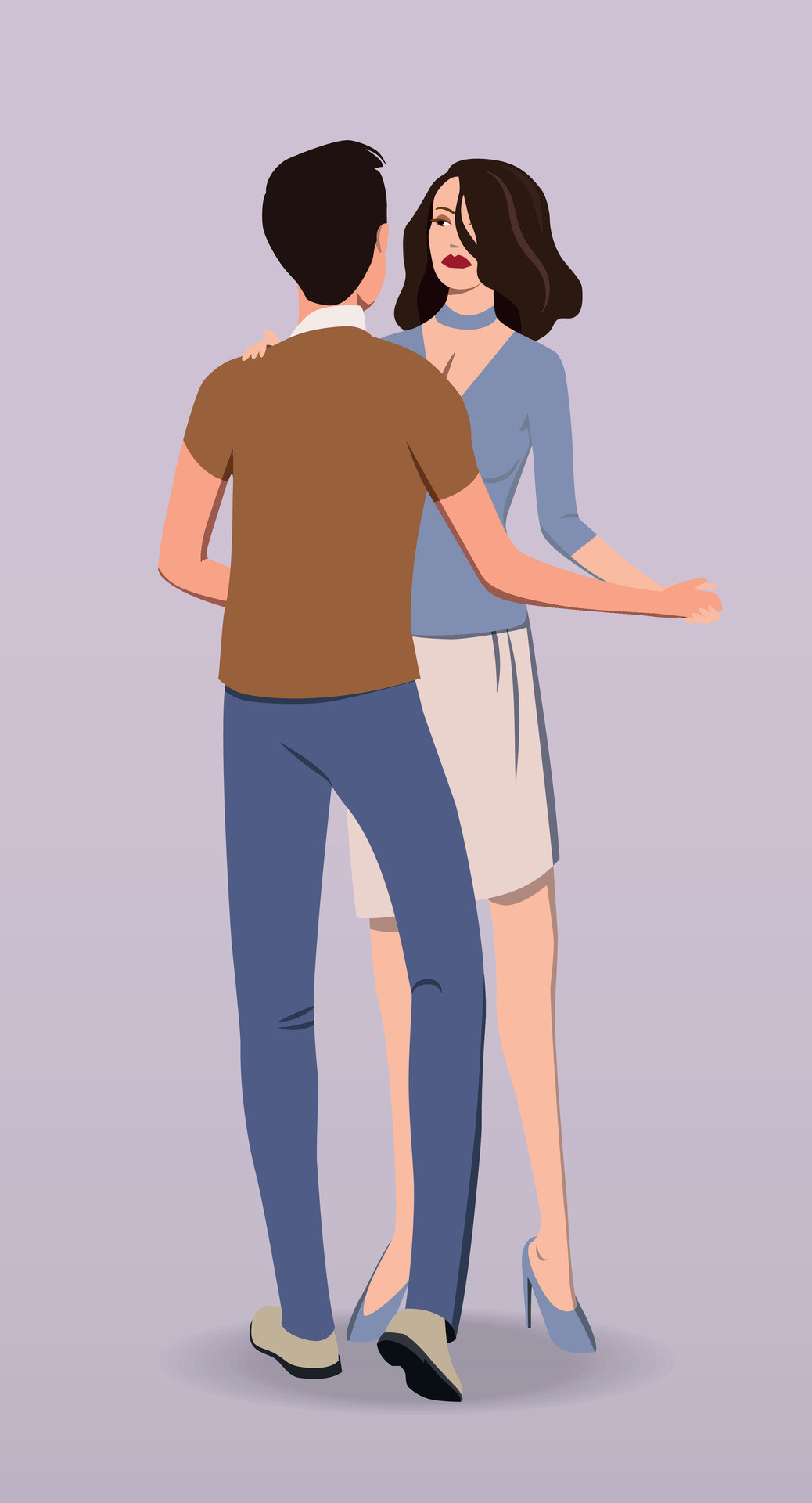 The Guy And The Girl Are Dancing A Slow Dance Vector 25877066 Vector 40-best-wedding-slow-dance-songs-for-your-big-day