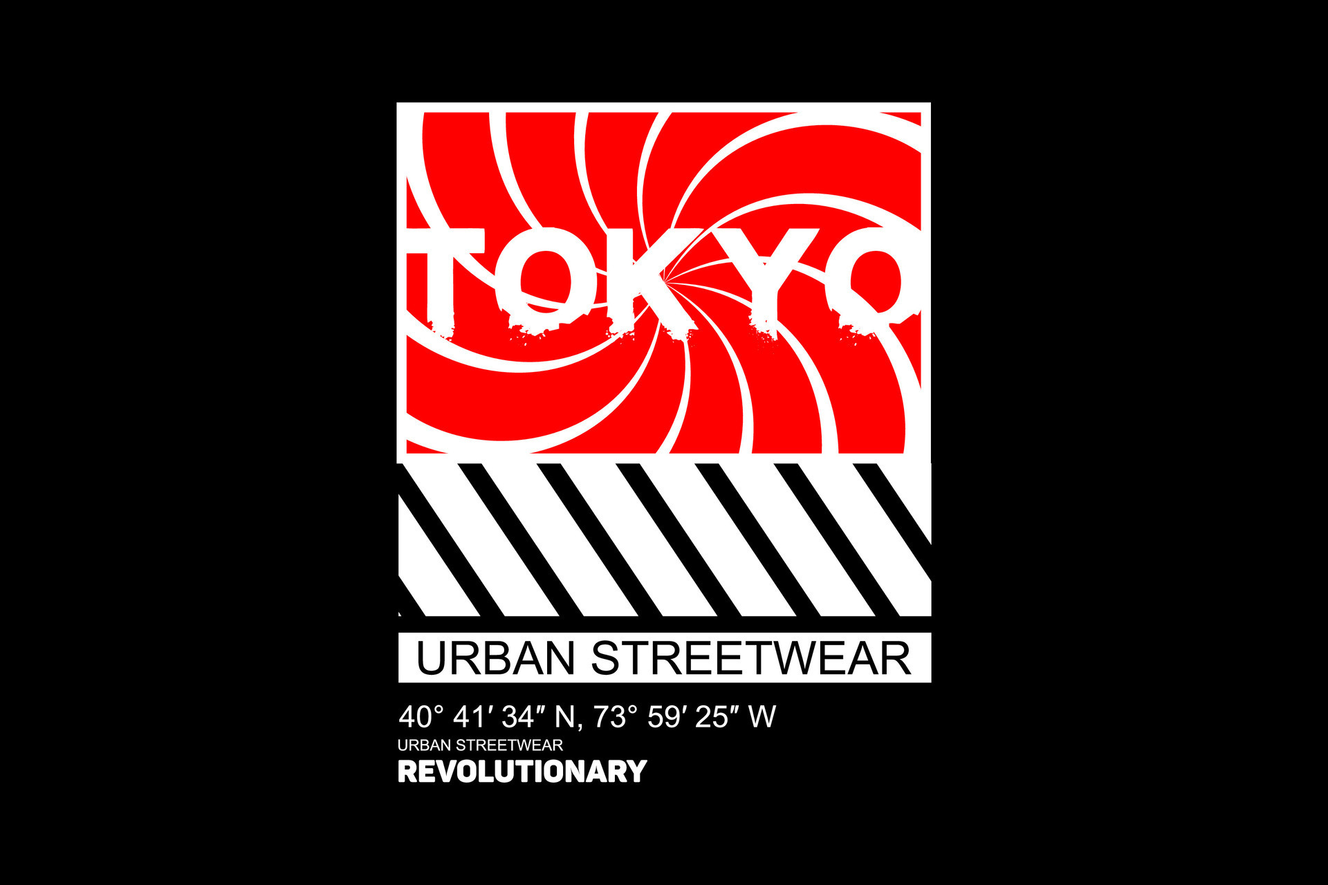 Streetwear Modern apparel graphic design vector tee 25877542 Vector Art