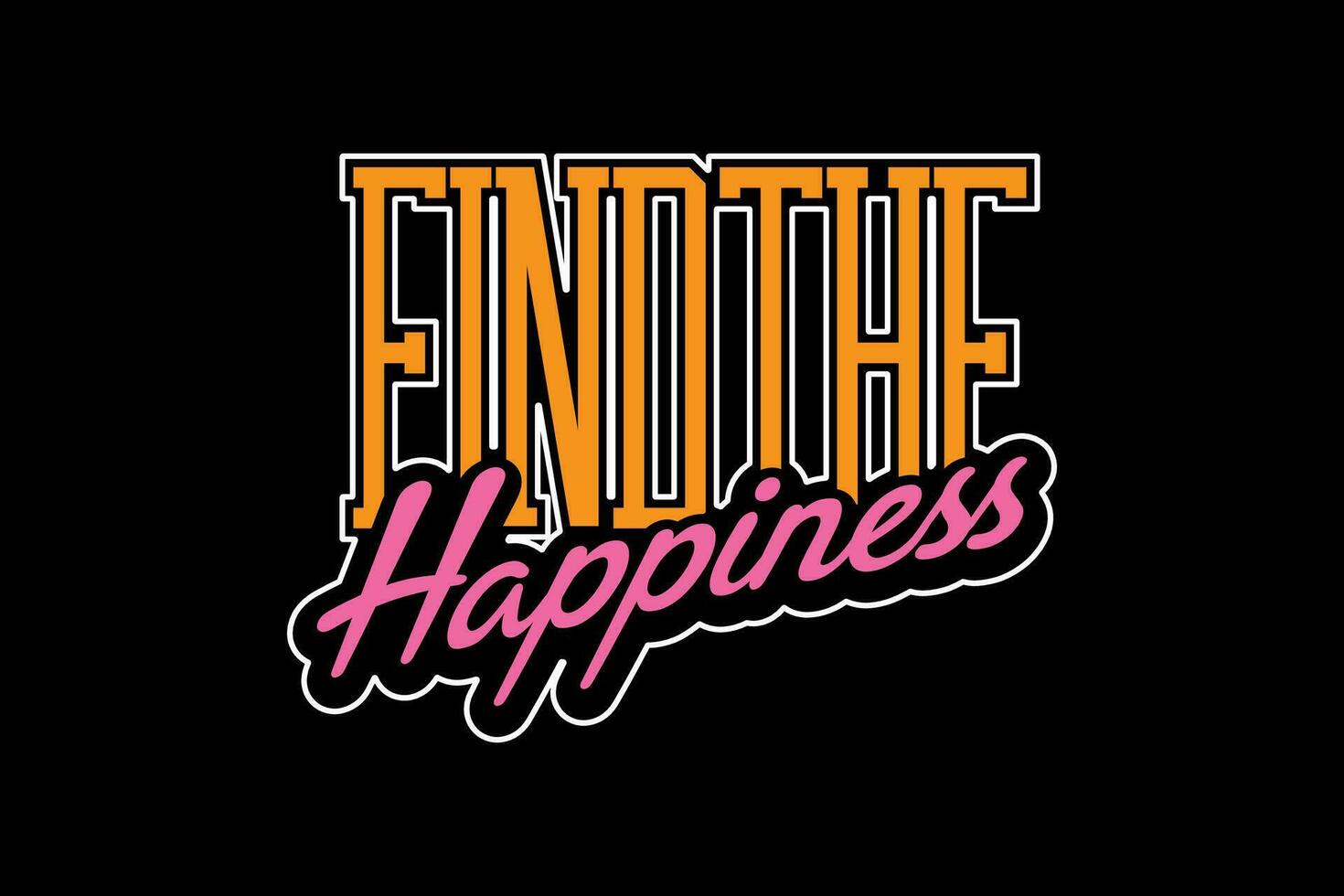 Streetwear Modern apparel graphic design vector tee 25877572 Vector Art