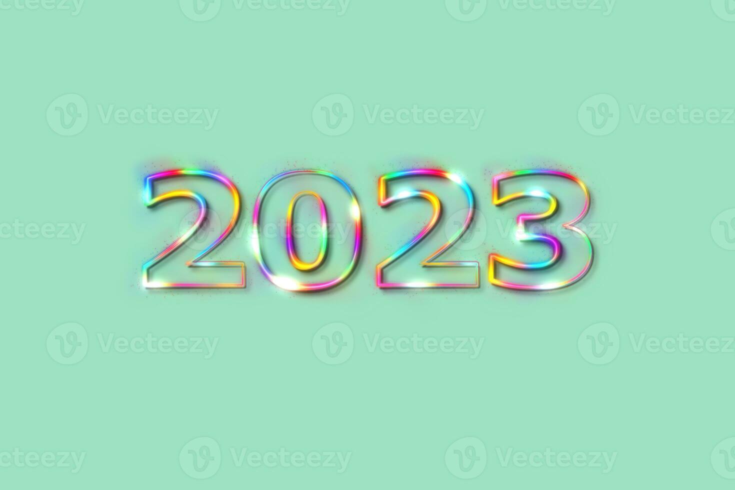 nuevo año concepto 2023 foto