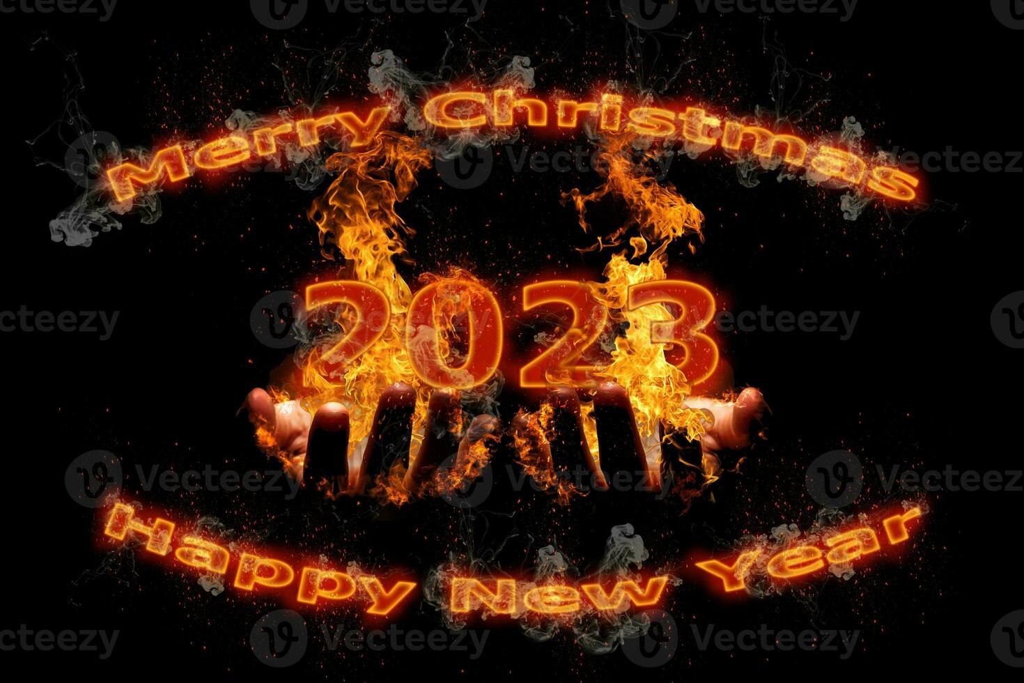 New Year concept 2023 photo