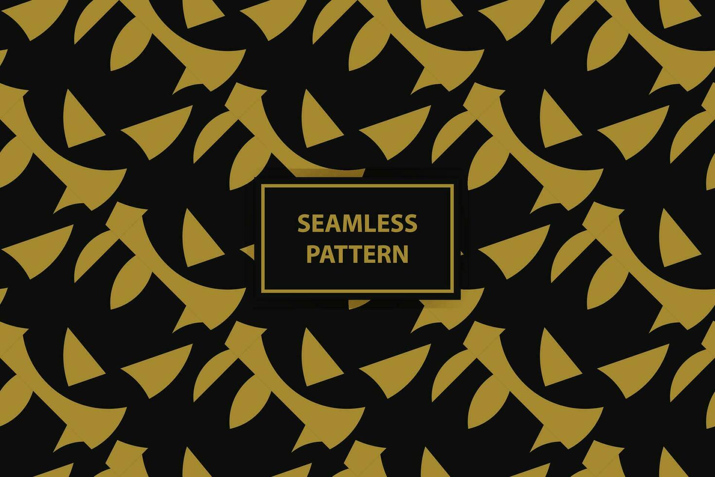 Abstract gold seamless pattern. Golden background for print. Repeated pattern. Repeating modern stylish design for wallpapers, gift wrappers. Vector illustration