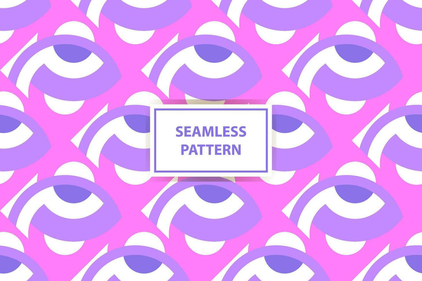 geometric seamless pattern. Abstract geometric texture with pink and purple color. Seamless vector background.