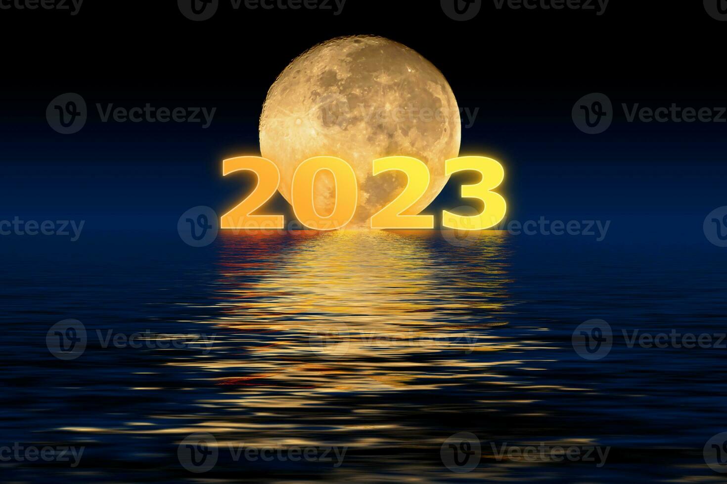 Concept New Year 2023 photo