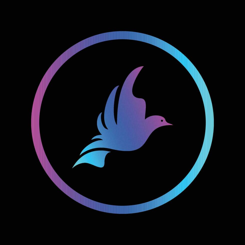 Wonderful bird graphic vector