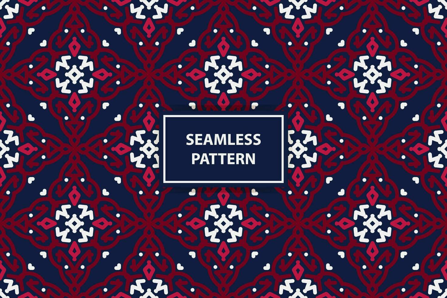 traditional Seamless Pattern, colored as USA Flag. Vector Illustration of american Background for Celebration Holiday American President Day, memorial day