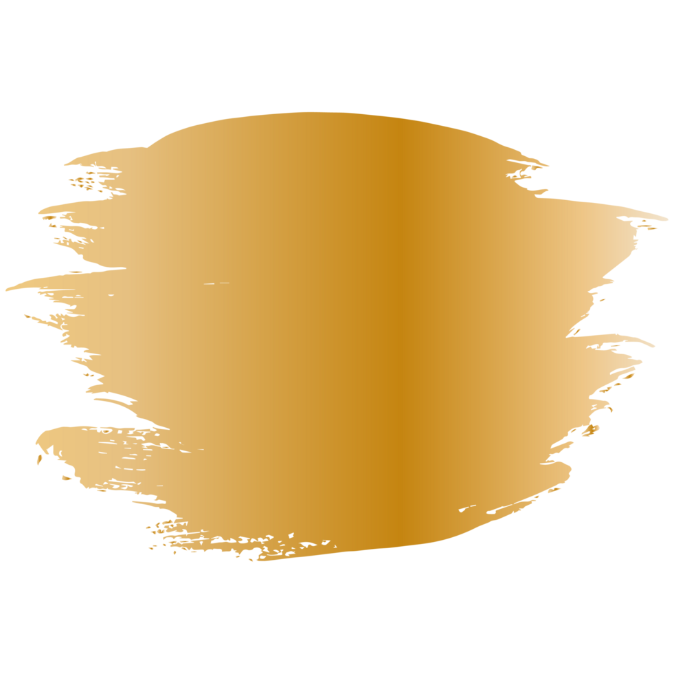 Abstract gradient golden background. Brush stroke. Place for text png