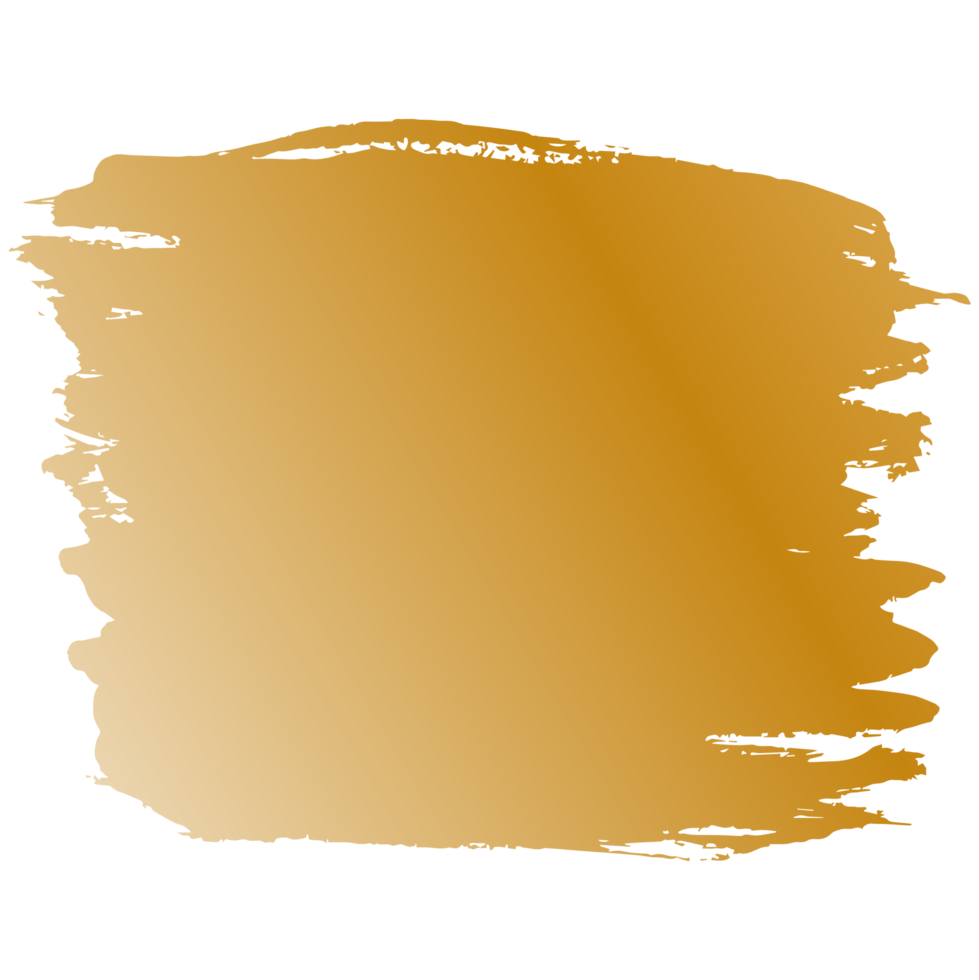 Abstract gradient golden background. Brush stroke. Place for text png