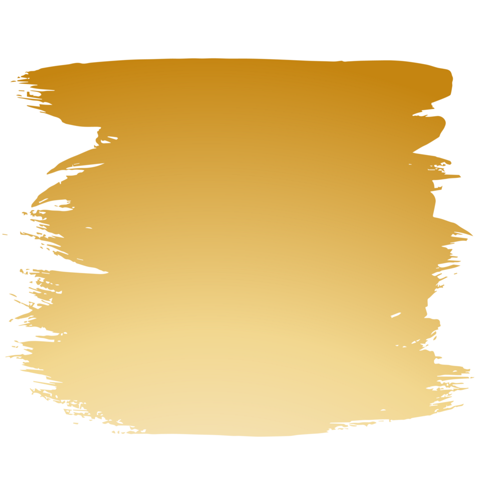 Abstract gradient golden background. Brush stroke. Place for text png
