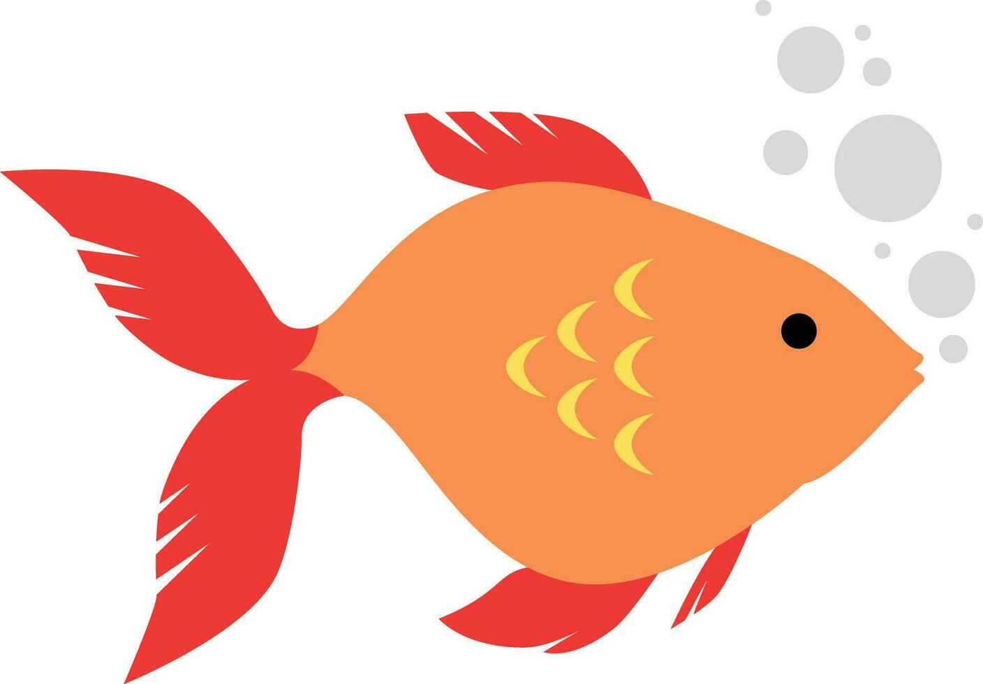 tropical pescado vector dibujos animados icono. aislado dibujos animados icono acuario animales .vector ilustración tropical pescado .