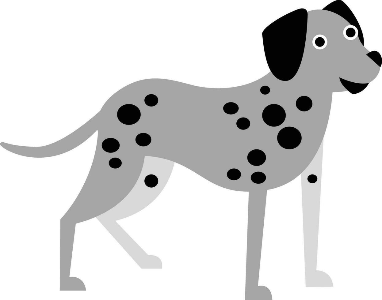 linda perros garabatear vector colocar. dibujos animados perro o perrito caracteres diseño colección con plano color en diferente posa conjunto de gracioso mascota animales aislado