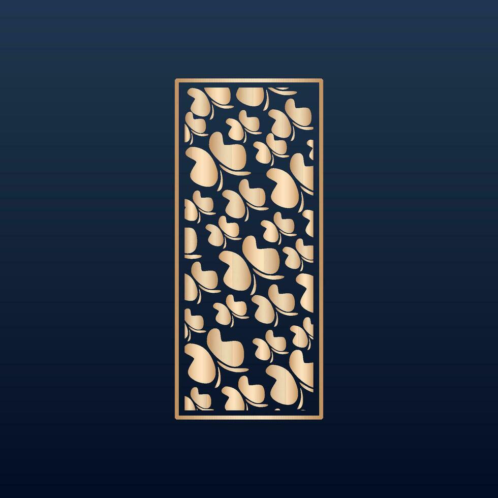 láser cortar islámico modelo - láser cortar decorativo panel conjunto con cordón modelo cuadrado plantillas vector