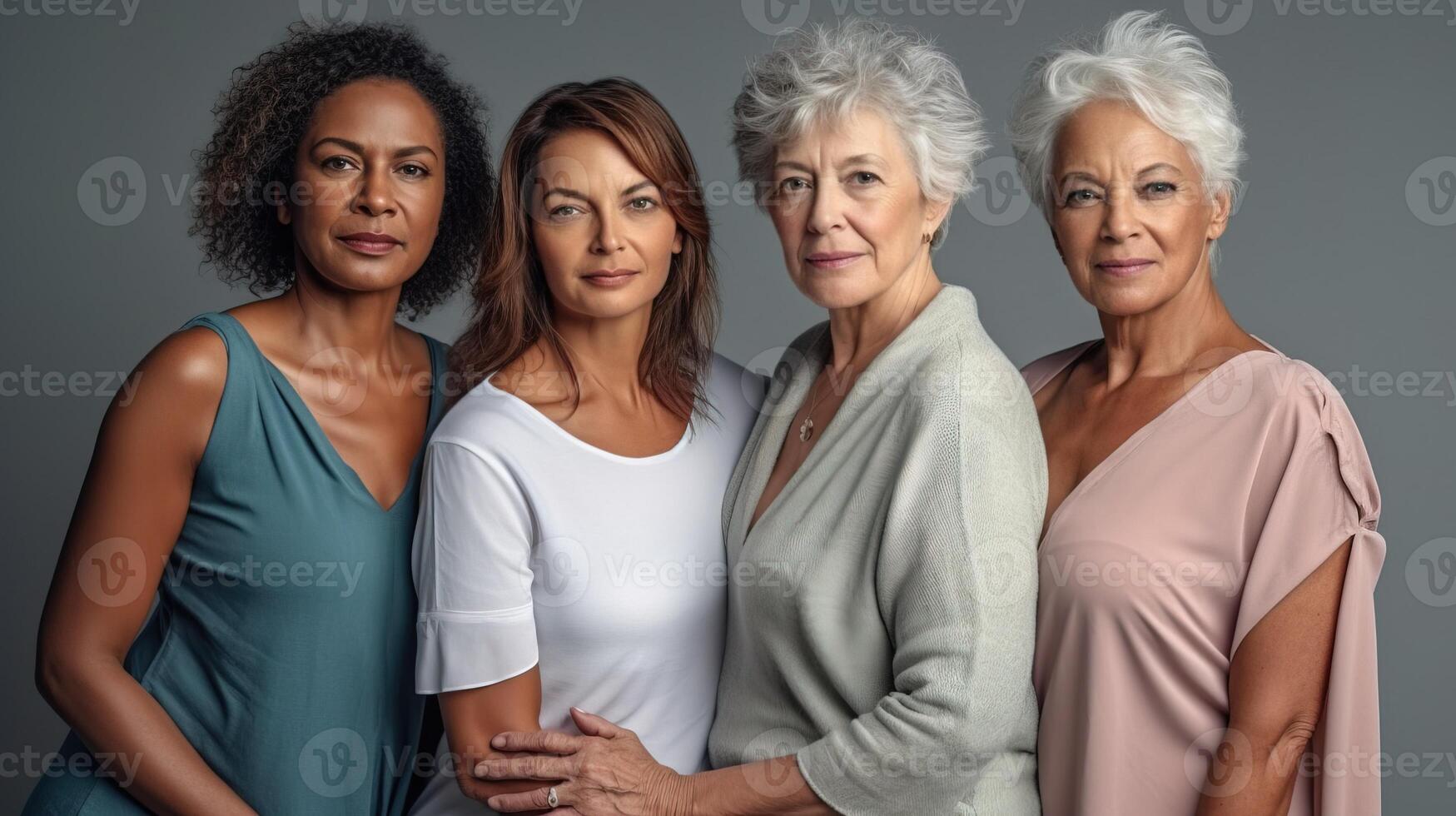 A Celebration of Age and Diversity, Empowered Women Embracing 