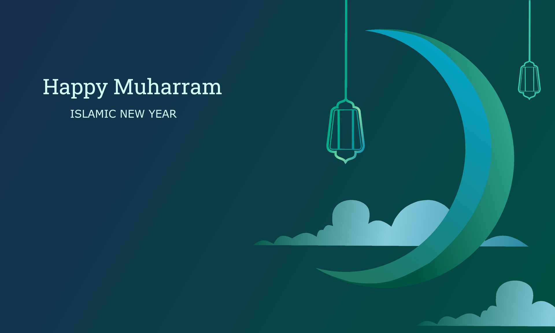 Happy Muharram Greeting Card With Name Wishes Images