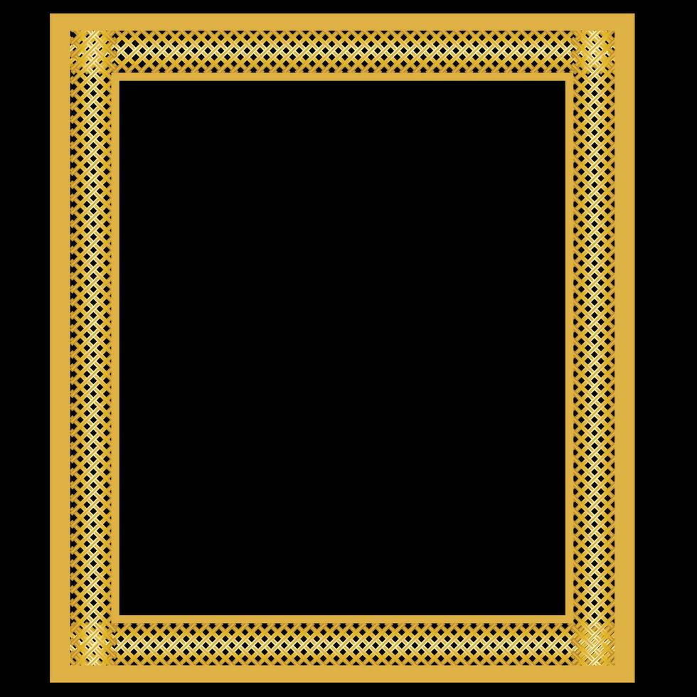 Square Frame Border Ornamental Decorative vector