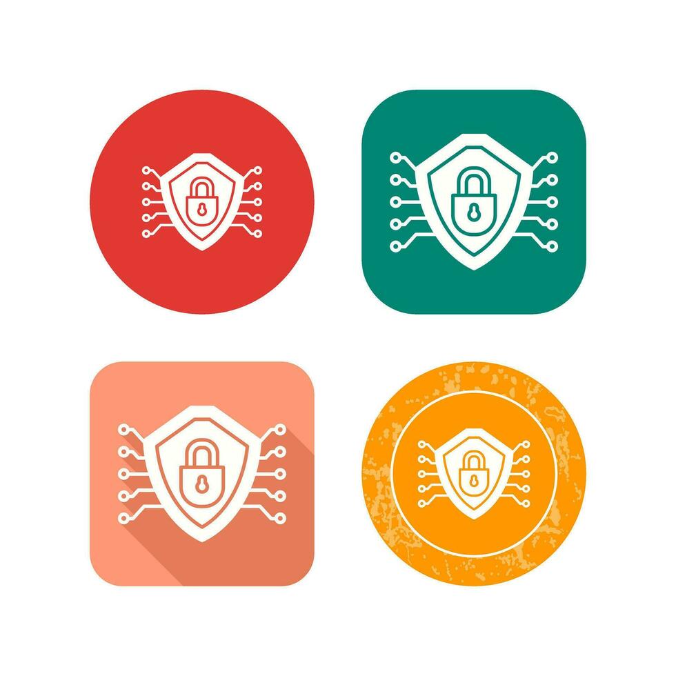 Cyber Security Vector Icon