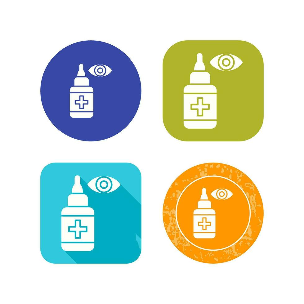 Eye Drop Vector Icon