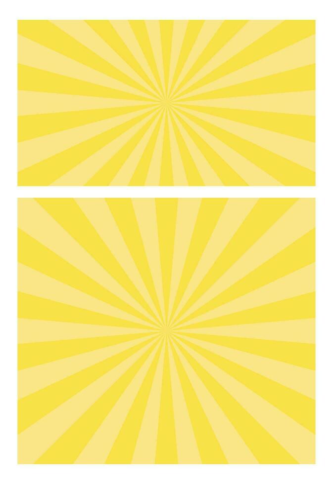 Retro rays banner vector illustration isolated on white