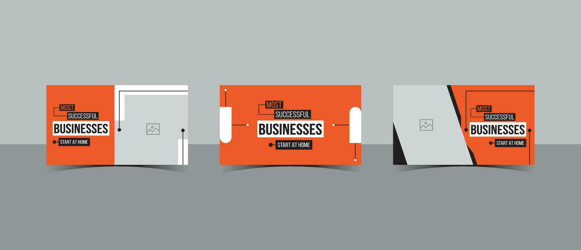 Attractive Video Thumbnail Design and Web Banner Template vector