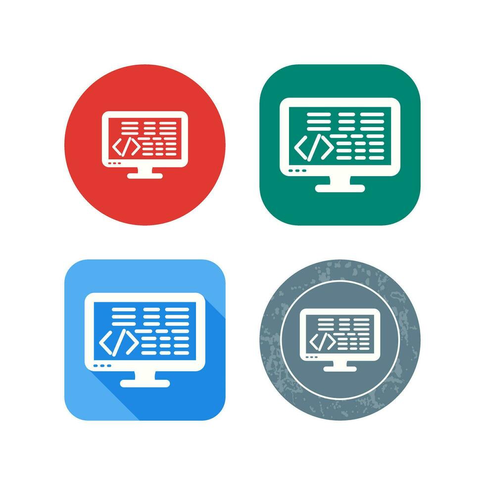 Coding Vector Icon