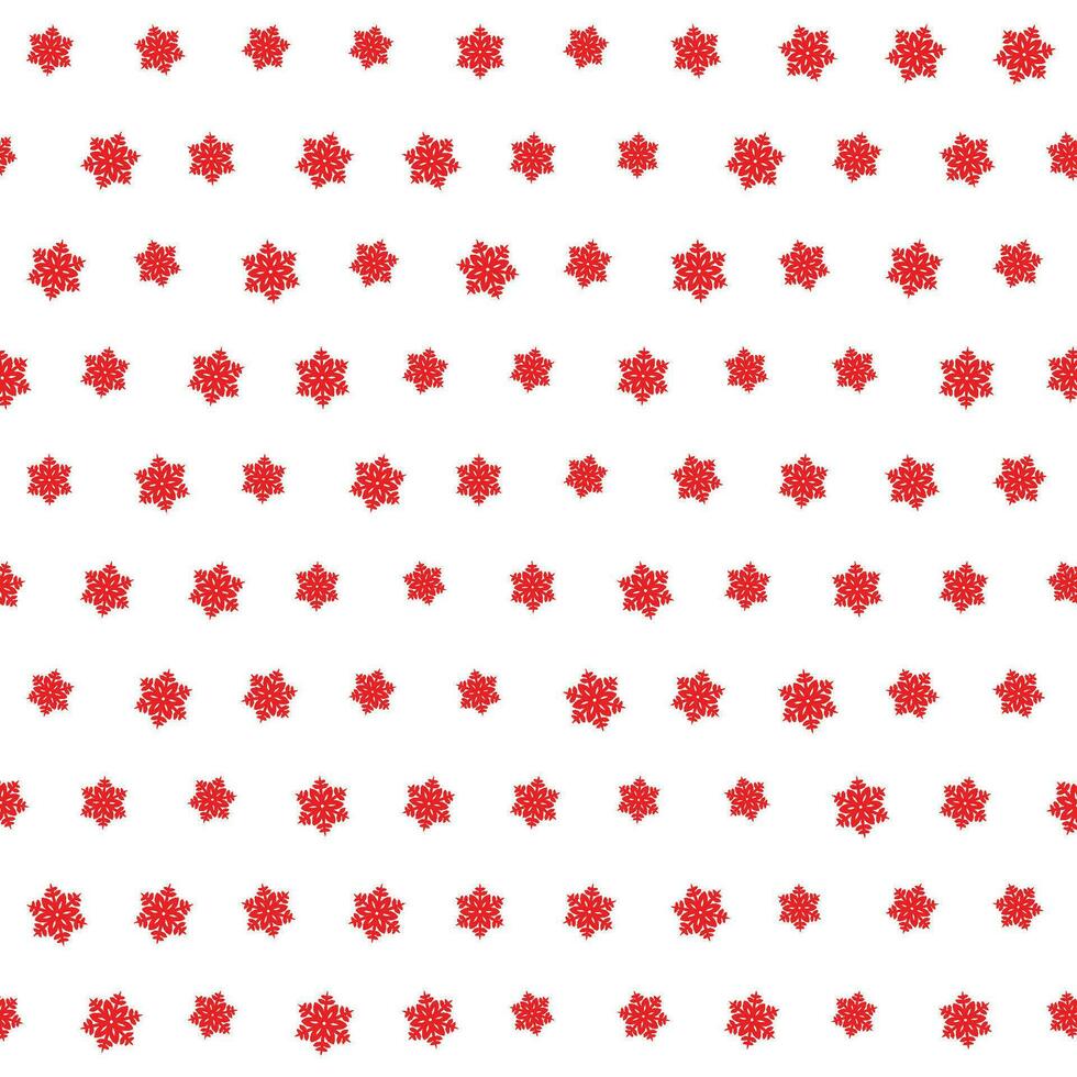 Free Snowflake Christmas Red Pattern vector