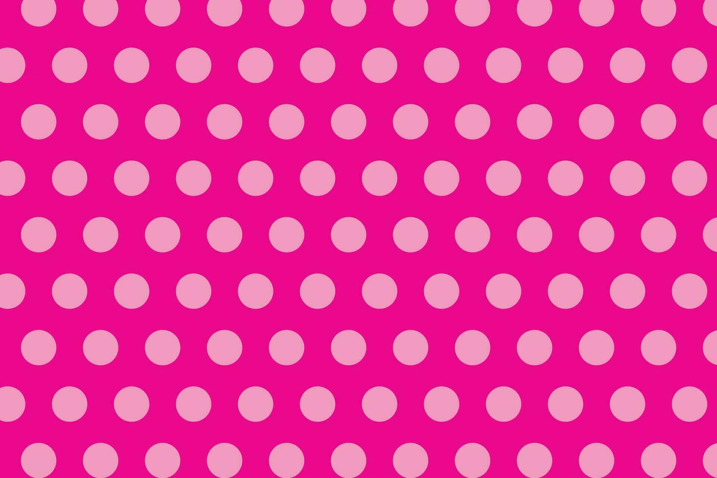 simple abstract seamlees baby pink colour polka dot pattern on pink colour background vector