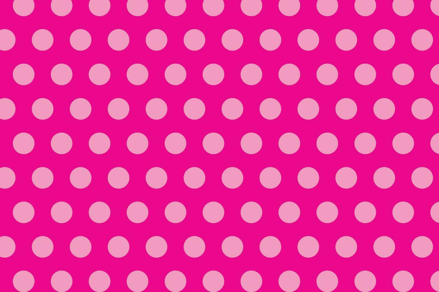 simple abstract seamlees baby pink colour polka dot pattern on pink colour background vector