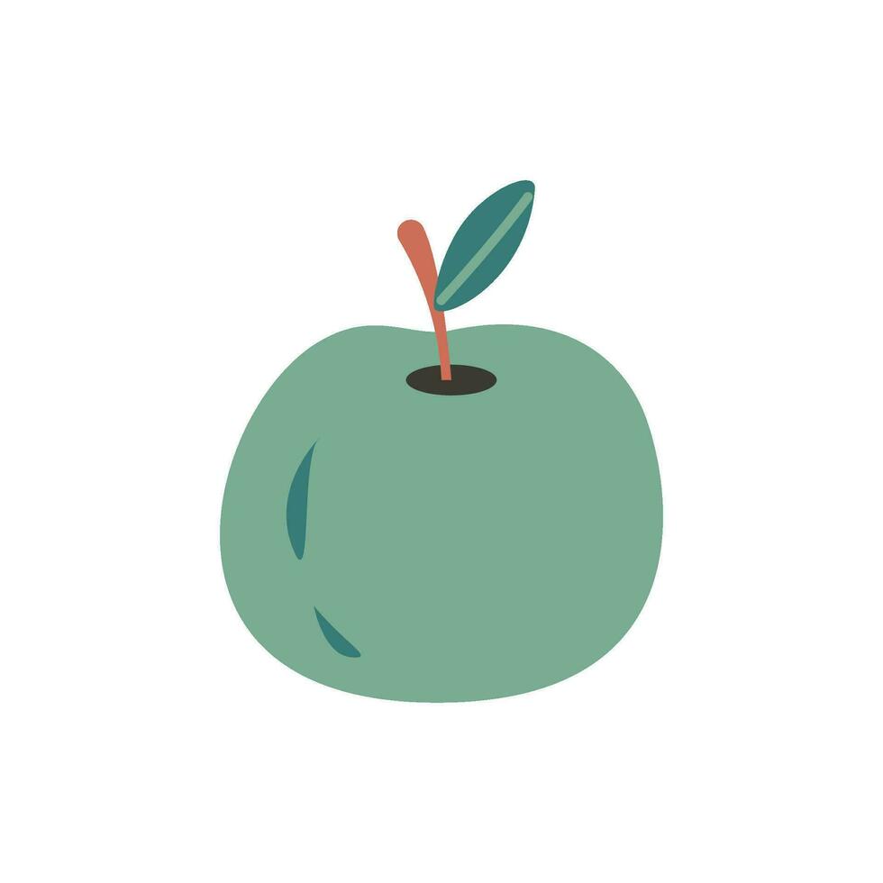 Fresh Green Apple vector