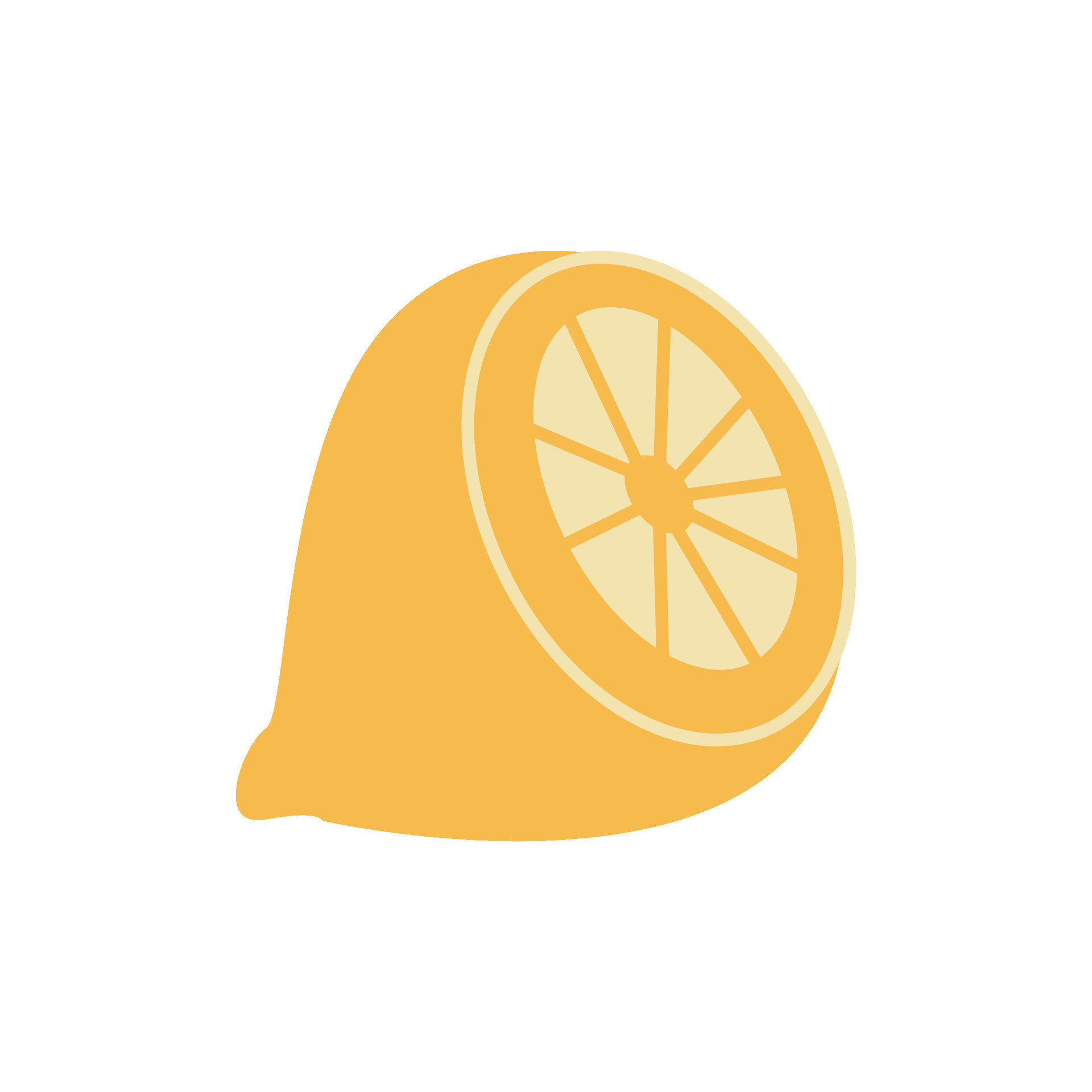 Ripe fresh lemon lime cut juicy flesh with seeds, 25883158 Vector Art